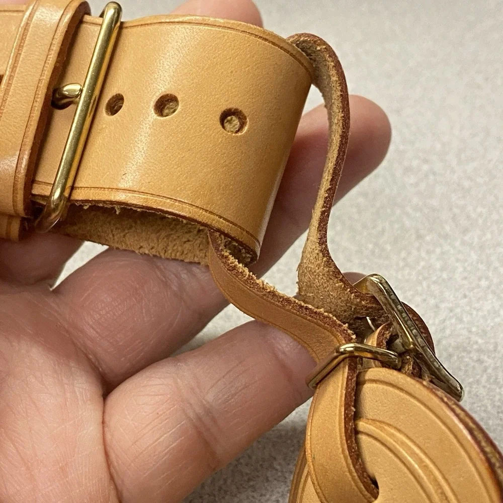 Authentic Louis Vuitton Luggage Tag Excellent Condition SEE THE‎ PHOTOS
